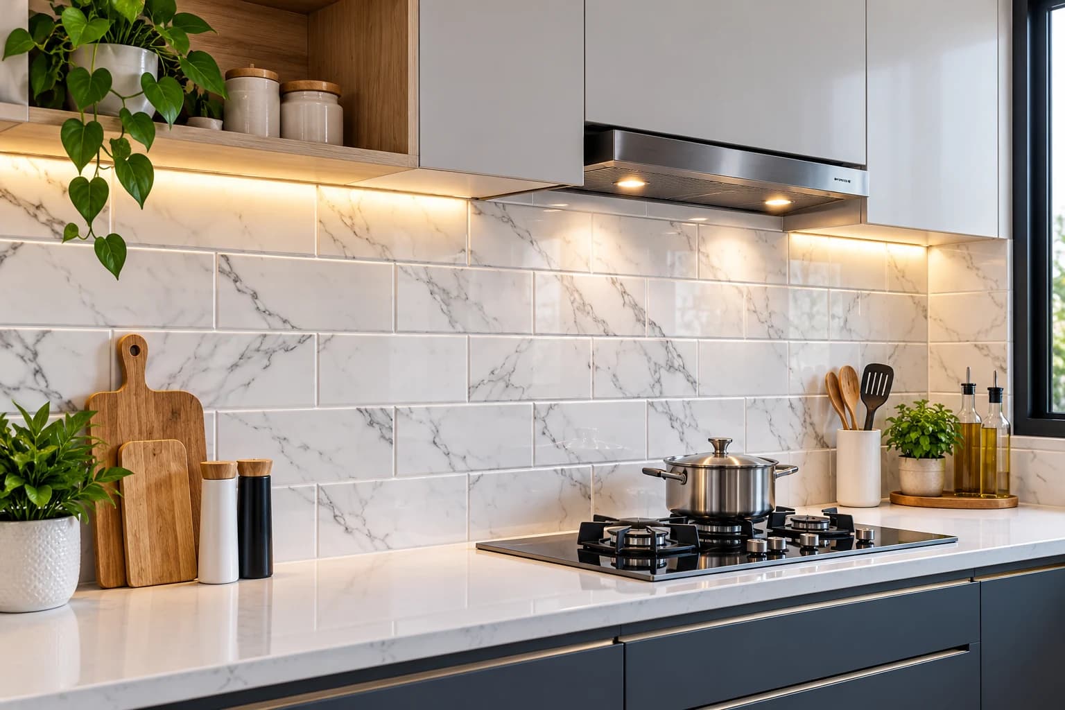 Kitchen Splashback Singapore: Backsplash and Wall Tiling for Everyday Cooking